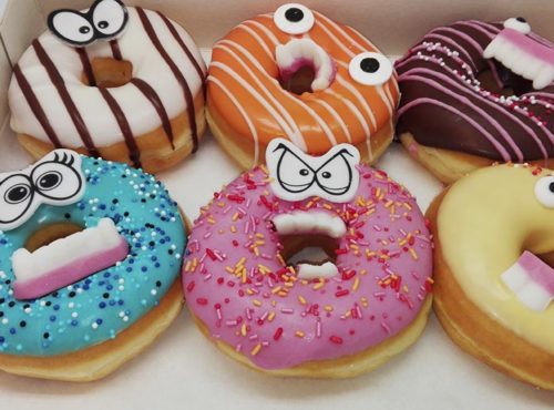 Monster Donut box - JJ Donuts