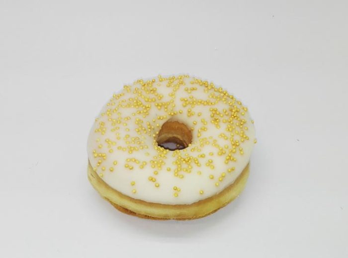 Bruidsdonut Gouden Parels - JJ Donuts
