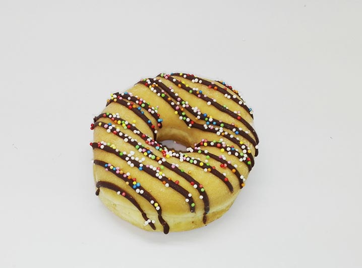 Roze Roos Bruiloft Donut box - JJ Donuts