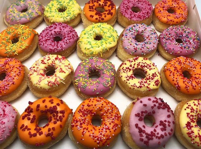 Fruitlovers Mini Donut box 2019 - JJ Donuts