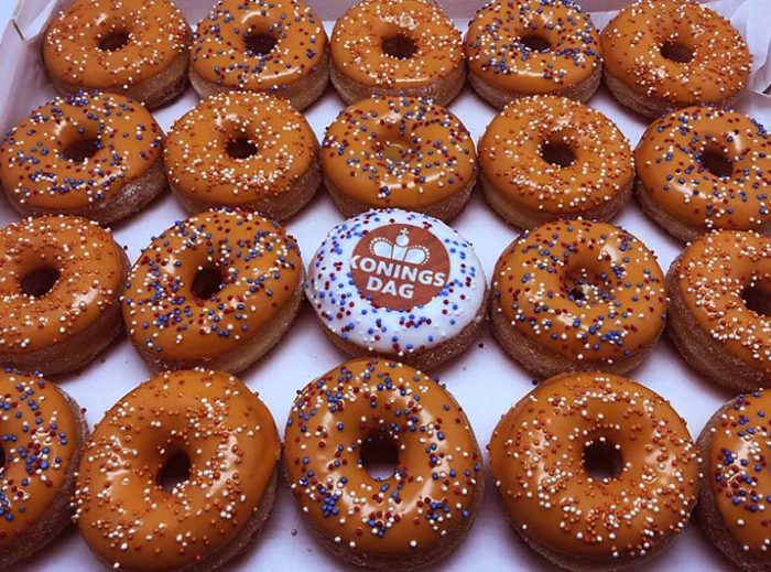 Koningsdag Mini Donut box - JJ Donuts
