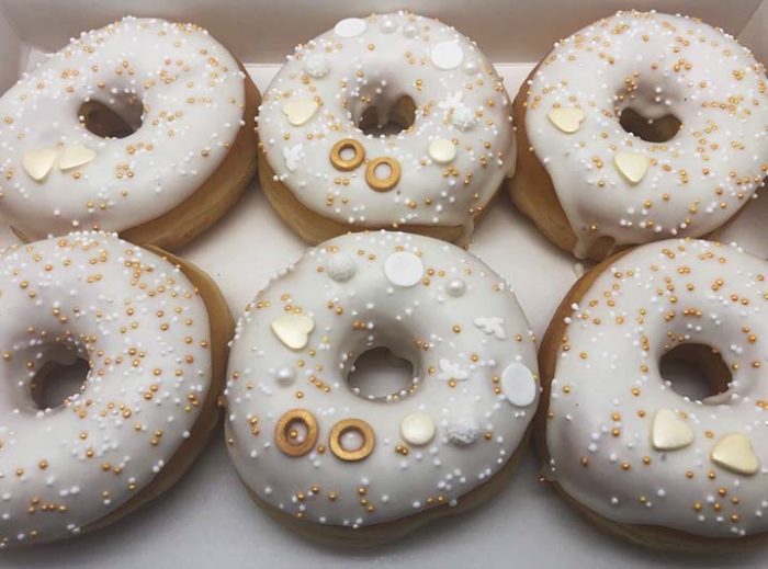 Trouwen Donut box - JJ Donuts