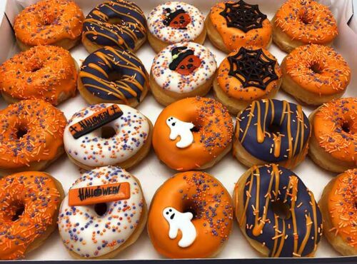 Halloween Mini Donut box - JJ Donuts