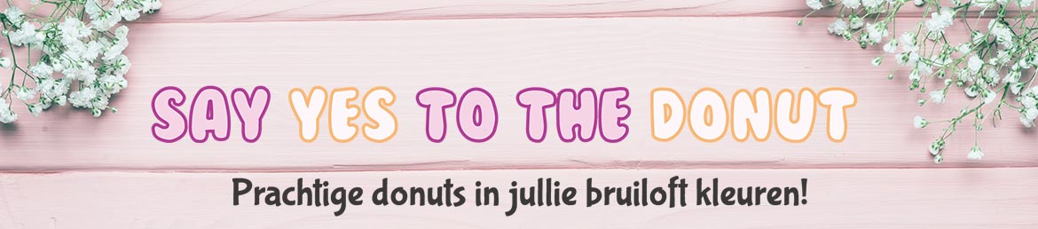 JJ Donuts - bruiloft donuts header