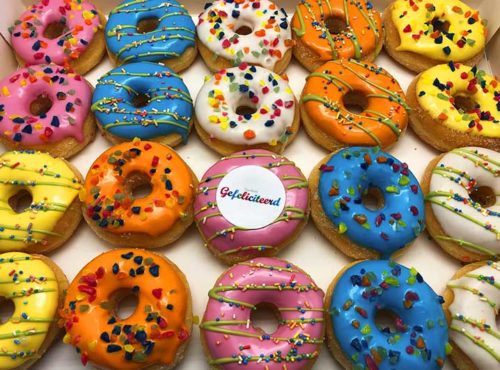 Gefeliciteerd Mini Donut box - JJ Donuts
