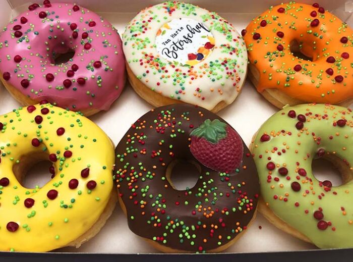 Beterschap Donut box - JJ Donuts