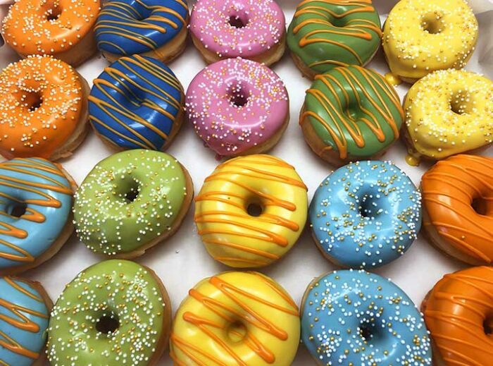 Color Meeting Mini Donut box - JJ Donuts