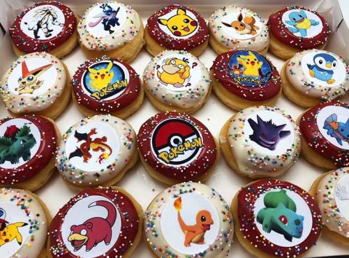 Gotta Catch 'Em All Mini Donut box - JJ Donuts