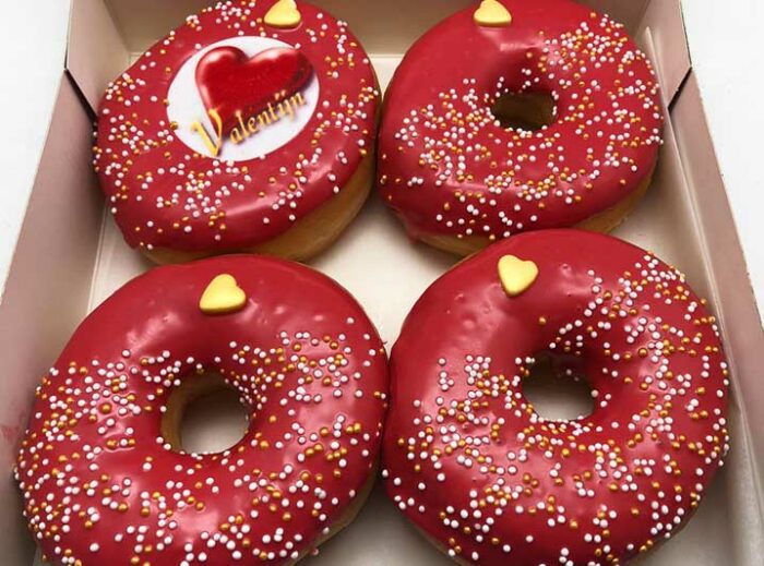 Love Valentine Donut box - JJ Donuts