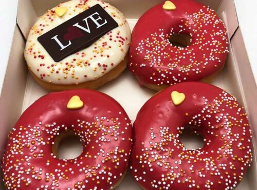 Love Valentine Donut box choco - JJ Donuts