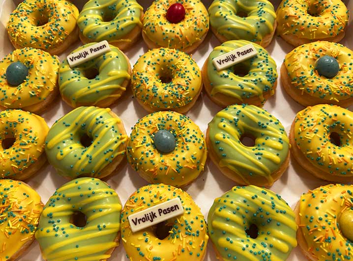 Paasdagen Mini Donut box 2023 - JJ Donuts