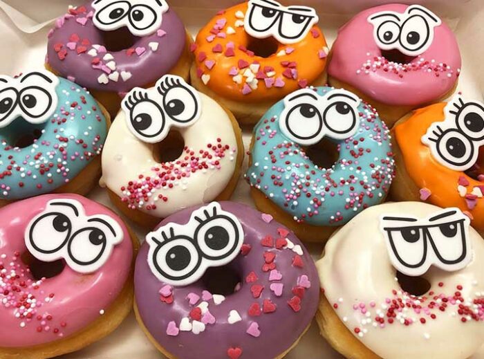 Happy Mini Donut box meisjes - JJ Donuts