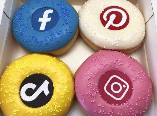 Social Media Donut box 4 - JJ Donuts