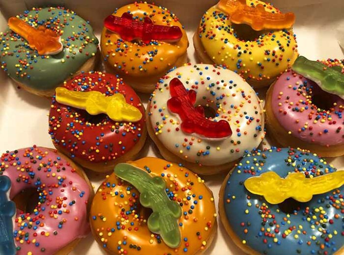 Kroko Mini Donut box - JJ Donuts