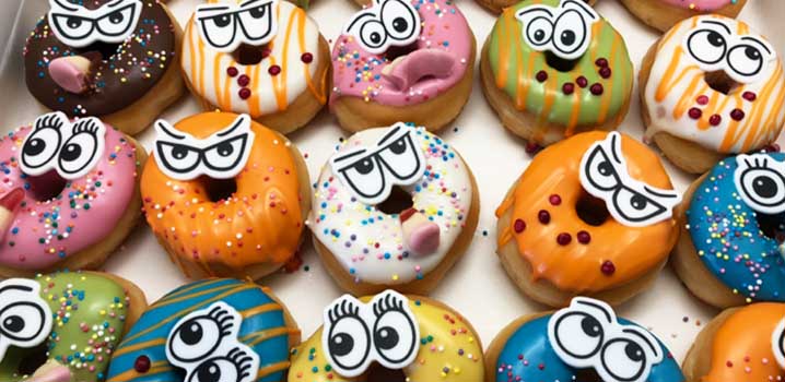 Schooltraktaties - donuts voor op school - JJ Donuts